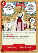 Image for Just Watch Me, Ace!!! (OP15-021) (Adventure on Kami's Island Release Event Cards) - One Piece Card Game