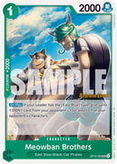 Image for Meowban Brothers (OP15-028) (Adventure on Kami's Island Release Event Cards) - One Piece Card Game