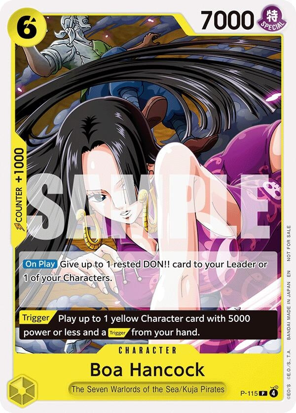 Image for Boa Hancock (OP15 Release Event) (P-115) (One Piece Promotion Cards) - One Piece Card Game