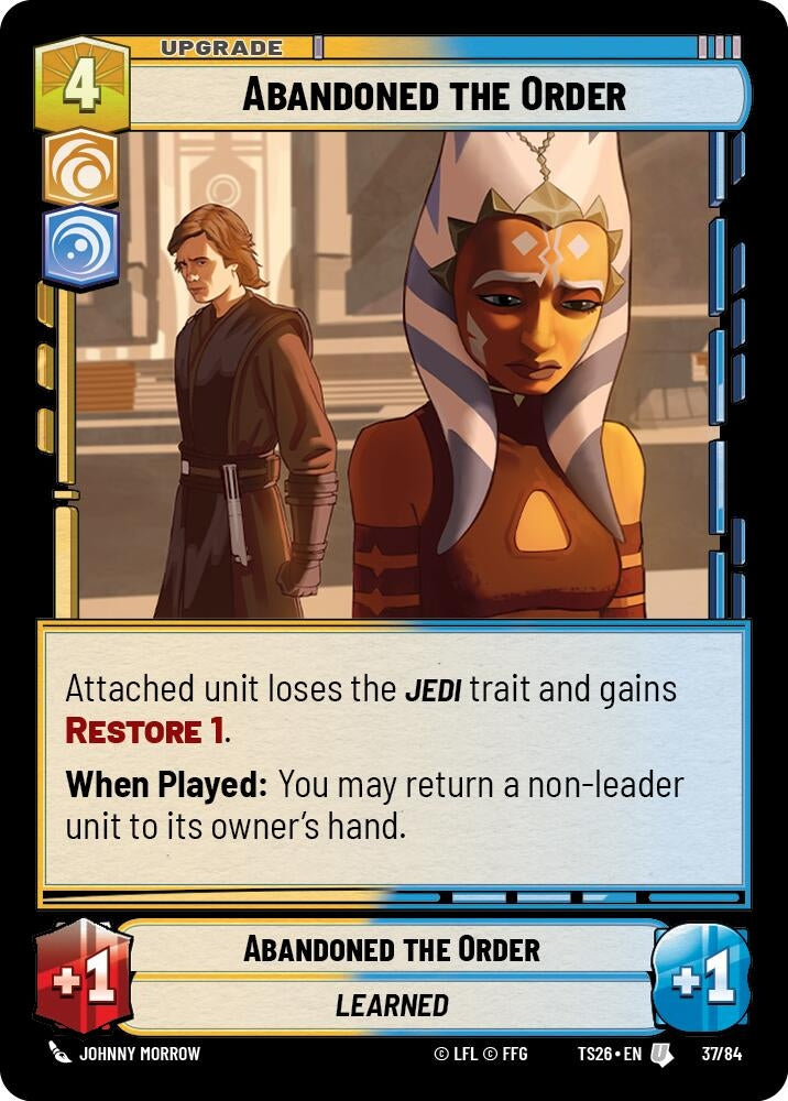 Image for Abandoned the Order (37/84) (Twin Suns) - Star Wars: Unlimited