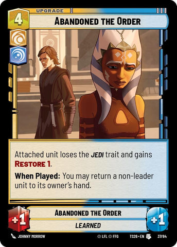 Image for Abandoned the Order (37/84) (Twin Suns) - Star Wars: Unlimited
