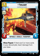 Image for Twilight - Escaping Malevolence (41/84) (Twin Suns) - Star Wars: Unlimited