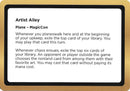 Image for Artist Alley (Black Lotus Unknown Planechase) (Oversize Cards) - Magic: The Gathering