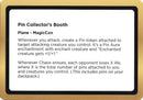 Image for Pin Collector's Booth (Black Lotus Unknown Planechase) (Oversize Cards) - Magic: The Gathering