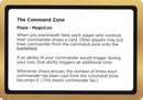 Image for The Command Zone (Black Lotus Unknown Planechase) (Oversize Cards) - Magic: The Gathering