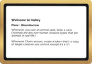 Image for Welcome to Valley (Black Lotus Unknown Planechase) (Oversize Cards) - Magic: The Gathering
