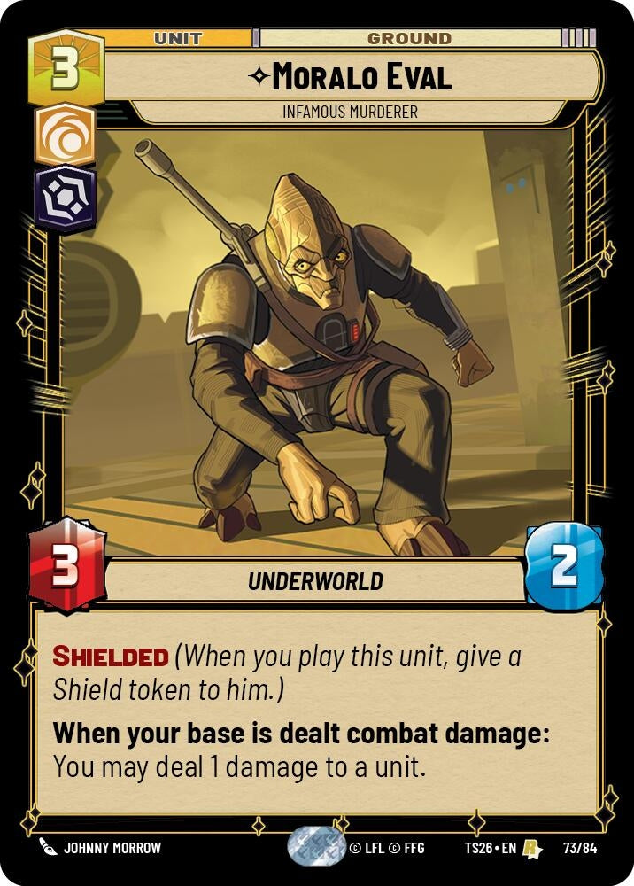 Image for Moralo Eval - Infamous Murderer (73/84) (Twin Suns) - Star Wars: Unlimited