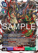 Image for Titamon (BT25-084 SR) (Dual Revolution) - Digimon Card Game