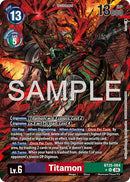 Image for Titamon (Alternate Art) (BT25-084 SR) (Dual Revolution) - Digimon Card Game