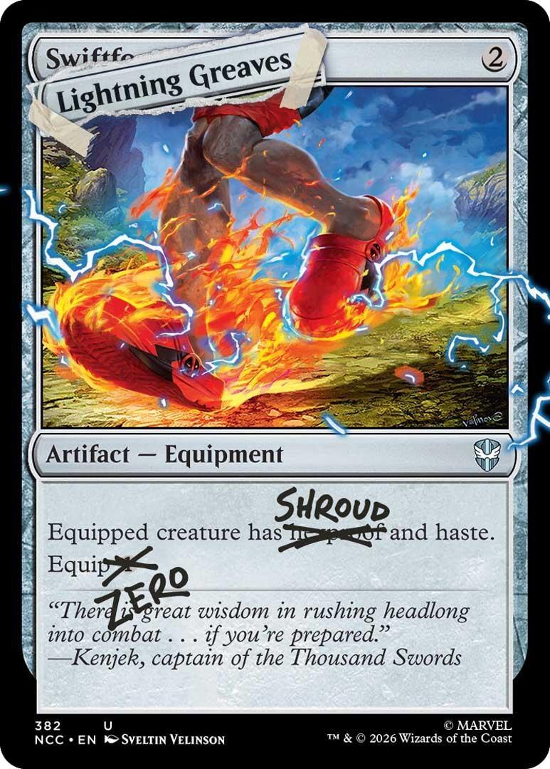 Lightning Greaves (382) (382) (Secret Lair Drop Series)