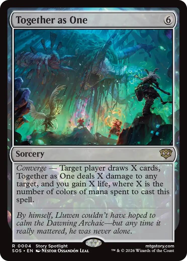 Image for Together as One (4) (Secrets of Strixhaven) - Magic: The Gathering