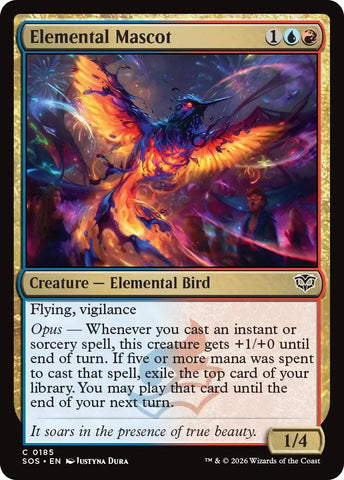 Image for Elemental Mascot (185) (Secrets of Strixhaven) - Magic: The Gathering