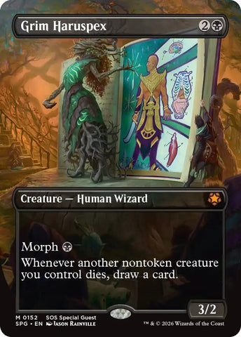 Grim Haruspex (Borderless) (152) (Special Guests)