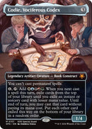 Image for Codie, Vociferous Codex (Borderless) (157) (Special Guests) - Magic: The Gathering