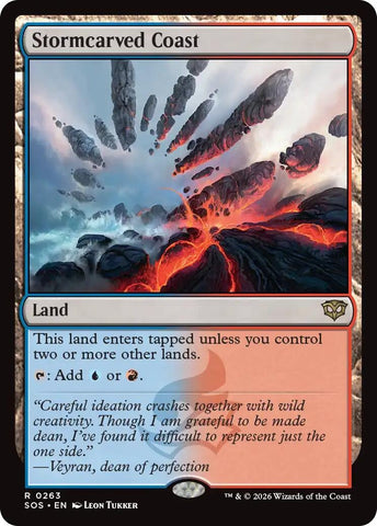 Image for Stormcarved Coast (263) (Secrets of Strixhaven) - Magic: The Gathering