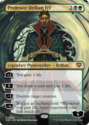 Image for Professor Dellian Fel (Borderless) (283) (Secrets of Strixhaven) - Magic: The Gathering