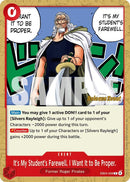 Image for It's My Student's Farewell. I Want It to Be Proper. (EB04-009) (Adventure on Kami's Island Release Event Cards) - One Piece Card Game