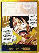Image for DON!! Card (Luffy) (Gold) (Adventure on Kami's Island) - One Piece Card Game