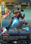 Image for Cade Bane - Now It's My Turn (96) (96) (Sector and Regional Promos: Season 1) - Star Wars: Unlimited
