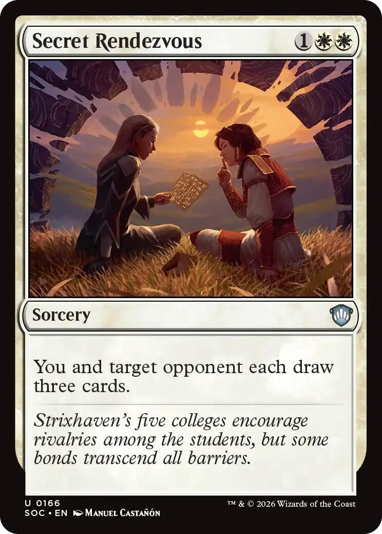 Image for Secret Rendezvous (166) (Secrets of Strixhaven) - Magic: The Gathering