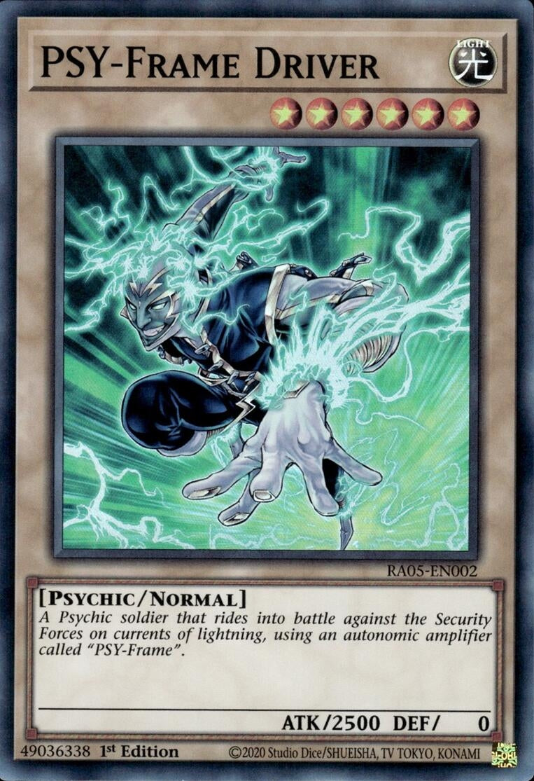 Image for PSY-Frame Driver (RA05-EN002) (Rarity Collection 5) - YuGiOh