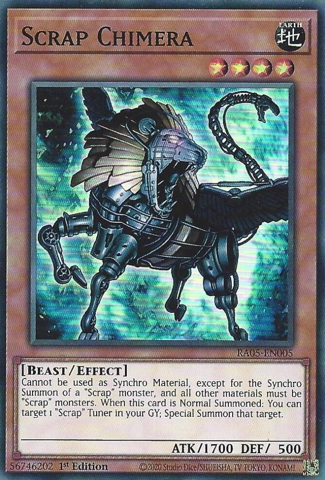 Image for Scrap Chimera (RA05-EN005) (Rarity Collection 5) - YuGiOh