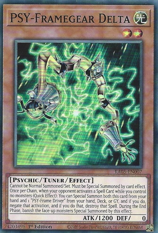 Image for PSY-Framegear Delta (RA05-EN007) (Rarity Collection 5) - YuGiOh