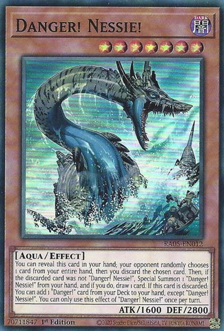 Image for Danger! Nessie! (RA05-EN012) (Rarity Collection 5) - YuGiOh