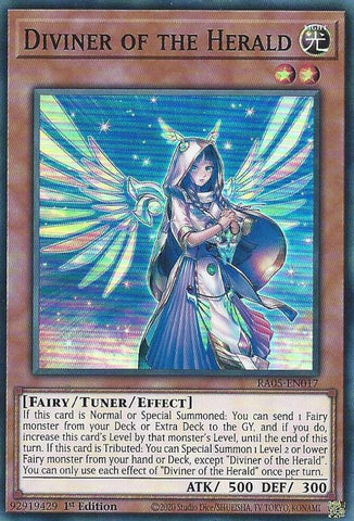 Image for Diviner of the Herald (RA05-EN017) (Rarity Collection 5) - YuGiOh