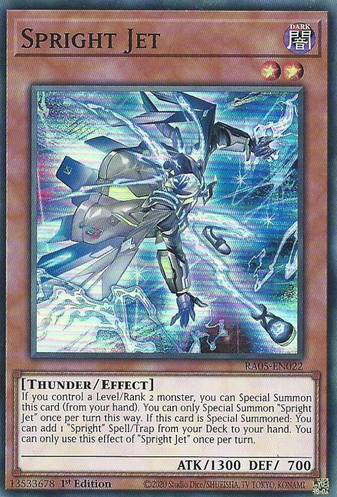 Image for Spright Jet (RA05-EN022) (Rarity Collection 5) - YuGiOh