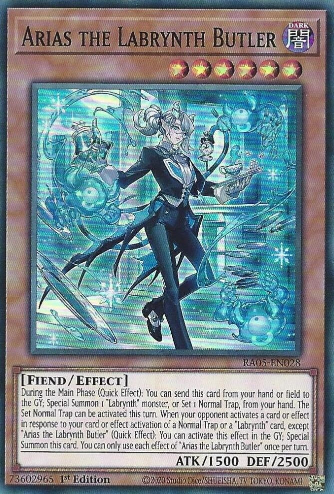 Image for Arias the Labrynth Butler (RA05-EN028) (Rarity Collection 5) - YuGiOh