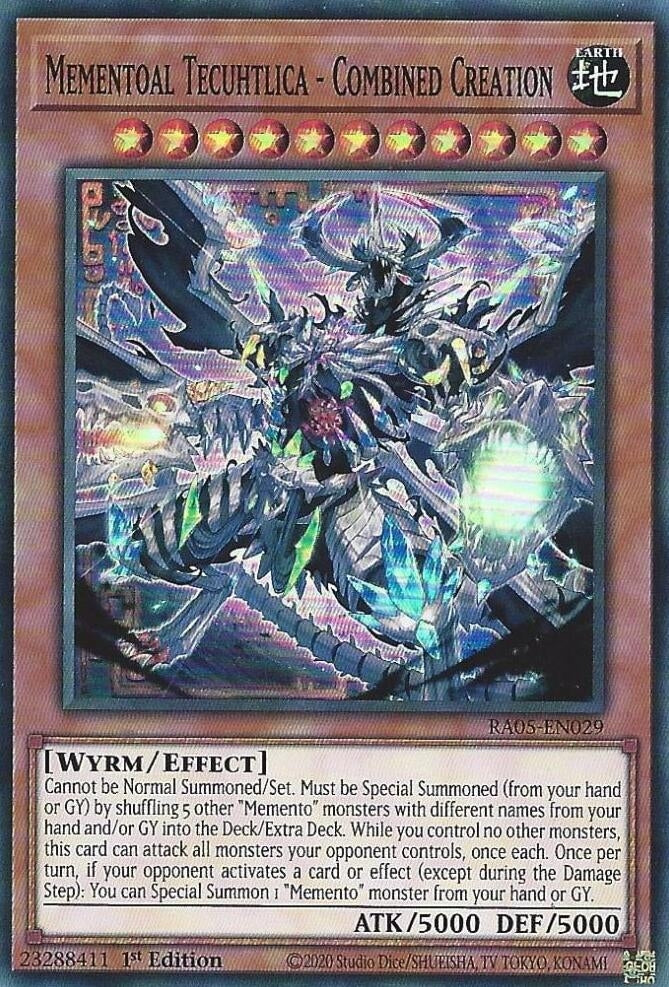 Image for Mementoal Tecuhtlica - Combined Creation (RA05-EN029) (Rarity Collection 5) - YuGiOh