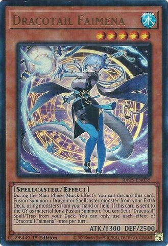 Image for Dracotail Faimena (Ultra Rare) (RA05-EN035) (Rarity Collection 5) - YuGiOh