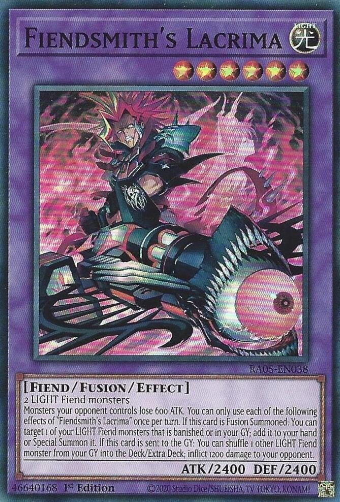 Image for Fiendsmith's Lacrima (RA05-EN038) (Rarity Collection 5) - YuGiOh