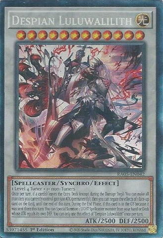 Image for Despian Luluwalilith (Collector's Rare) (RA05-EN042) (Rarity Collection 5) - YuGiOh