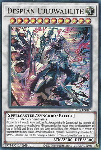 Image for Despian Luluwalilith (RA05-EN042) (Rarity Collection 5) - YuGiOh