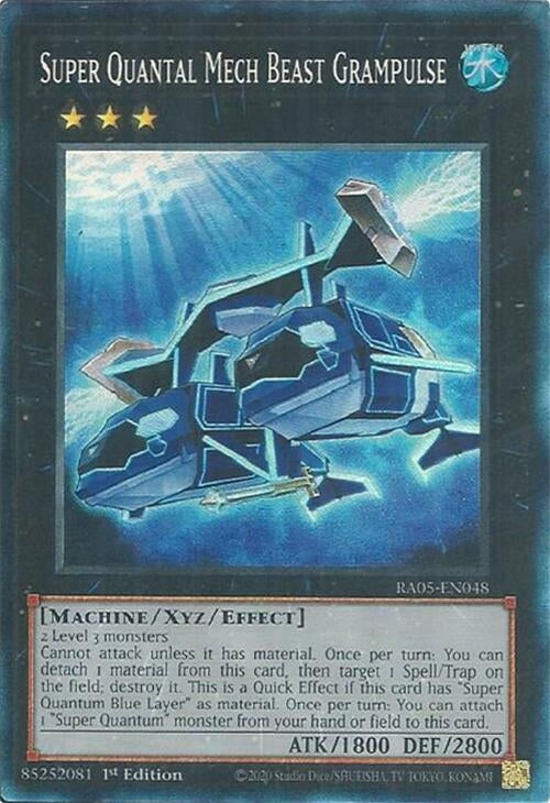 Image for Super Quantal Mech Beast Grampulse (Collector's Rare) (RA05-EN048) (Rarity Collection 5) - YuGiOh