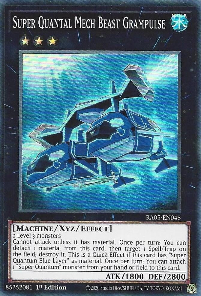 Image for Super Quantal Mech Beast Grampulse (RA05-EN048) (Rarity Collection 5) - YuGiOh