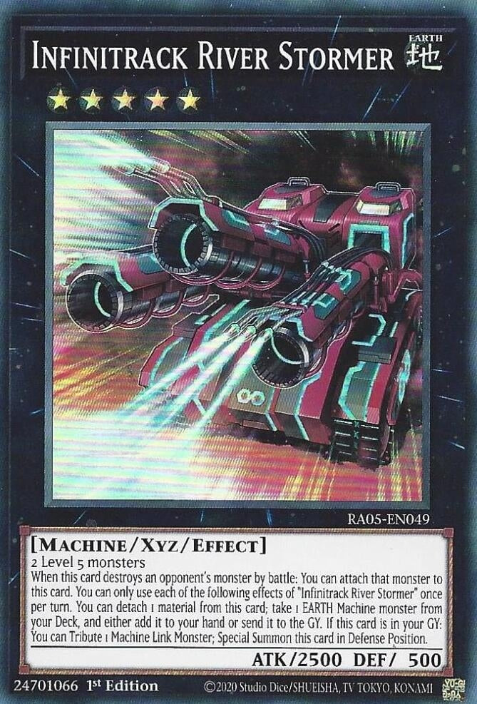 Image for Infinitrack River Stormer (RA05-EN049) (Rarity Collection 5) - YuGiOh