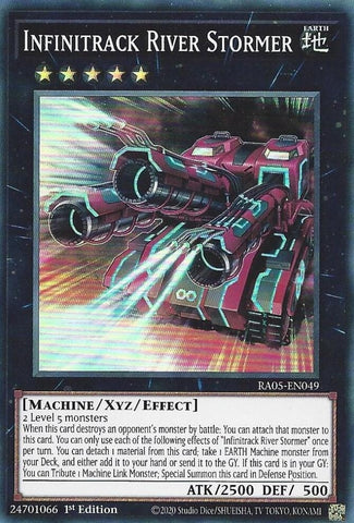 Image for Infinitrack River Stormer (RA05-EN049) (Rarity Collection 5) - YuGiOh