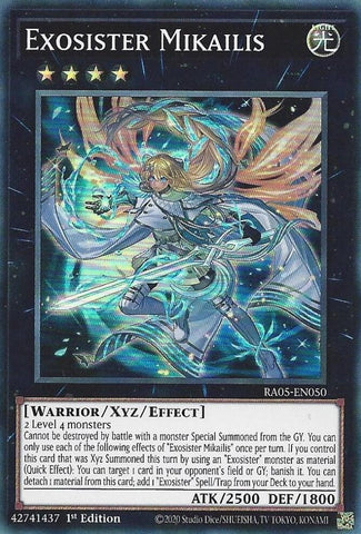 Image for Exosister Mikailis (RA05-EN050) (Rarity Collection 5) - YuGiOh