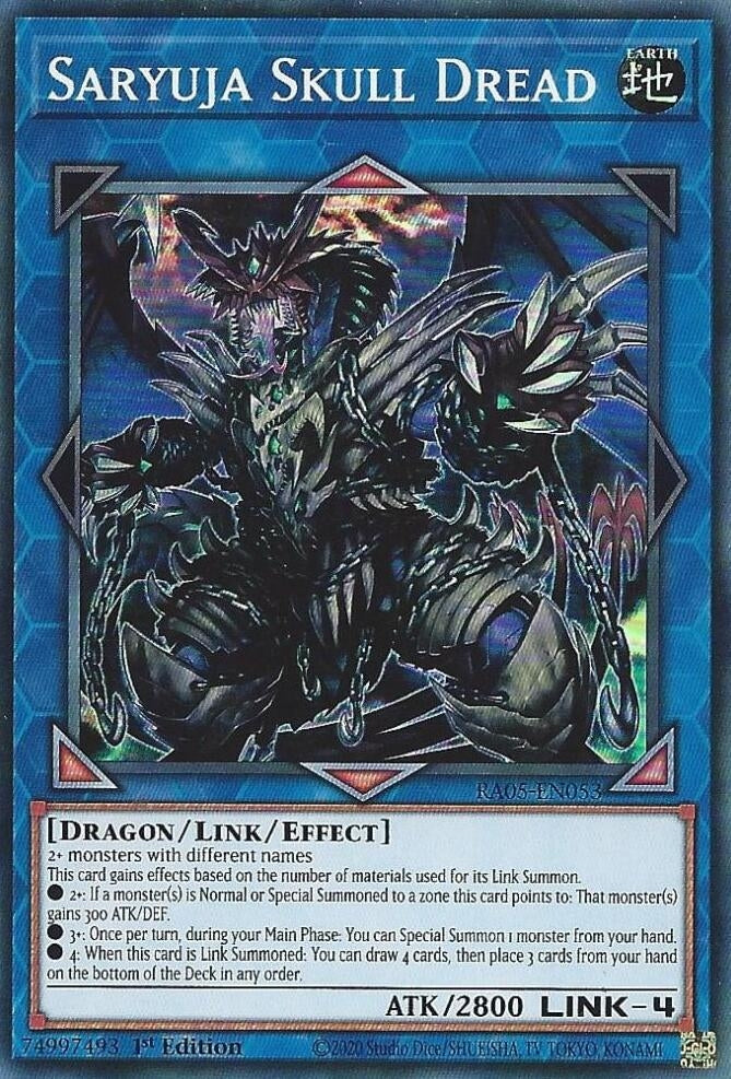 Image for Saryuja Skull Dread (RA05-EN053) (Rarity Collection 5) - YuGiOh