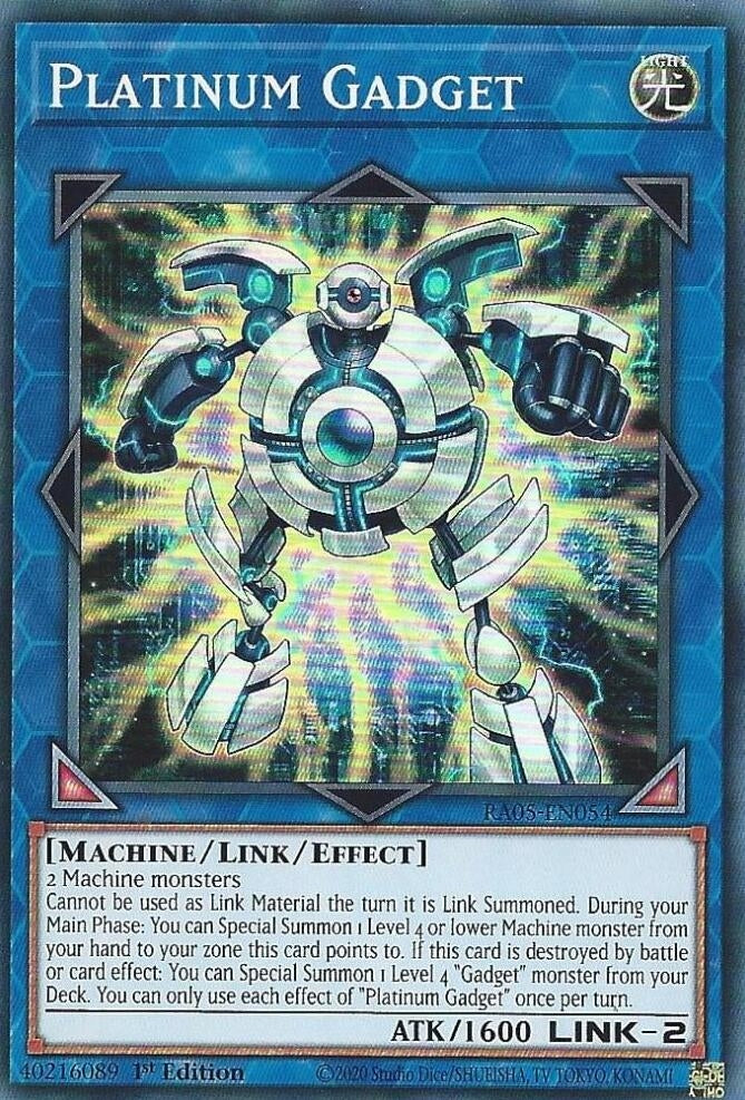 Image for Platinum Gadget (RA05-EN054) (Rarity Collection 5) - YuGiOh