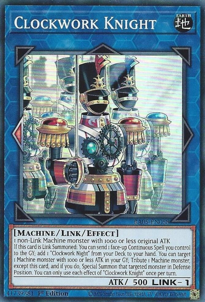 Image for Clockwork Knight (RA05-EN058) (Rarity Collection 5) - YuGiOh