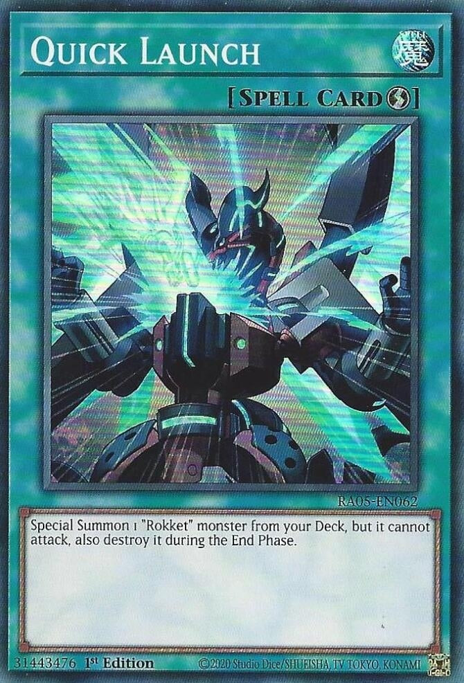 Image for Quick Launch (RA05-EN062) (Rarity Collection 5) - YuGiOh