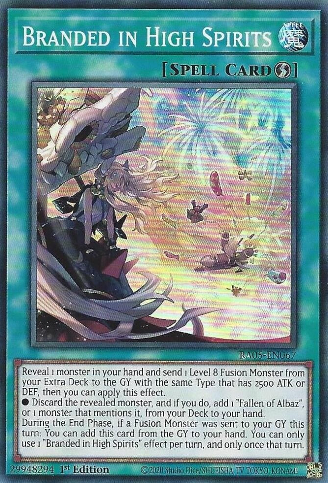 Image for Branded in High Spirits (RA05-EN067) (Rarity Collection 5) - YuGiOh