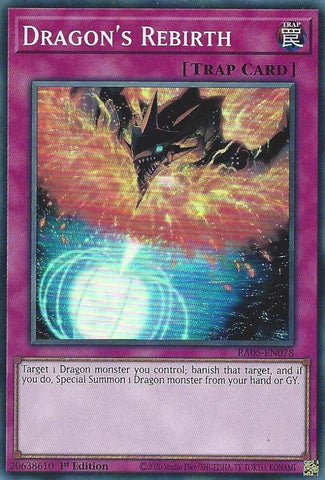 Image for Dragon's Rebirth (RA05-EN078) (Rarity Collection 5) - YuGiOh