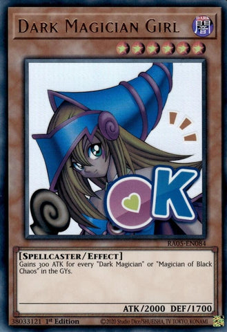 Image for Dark Magician Girl (RA05-EN084) (Rarity Collection 5) - YuGiOh