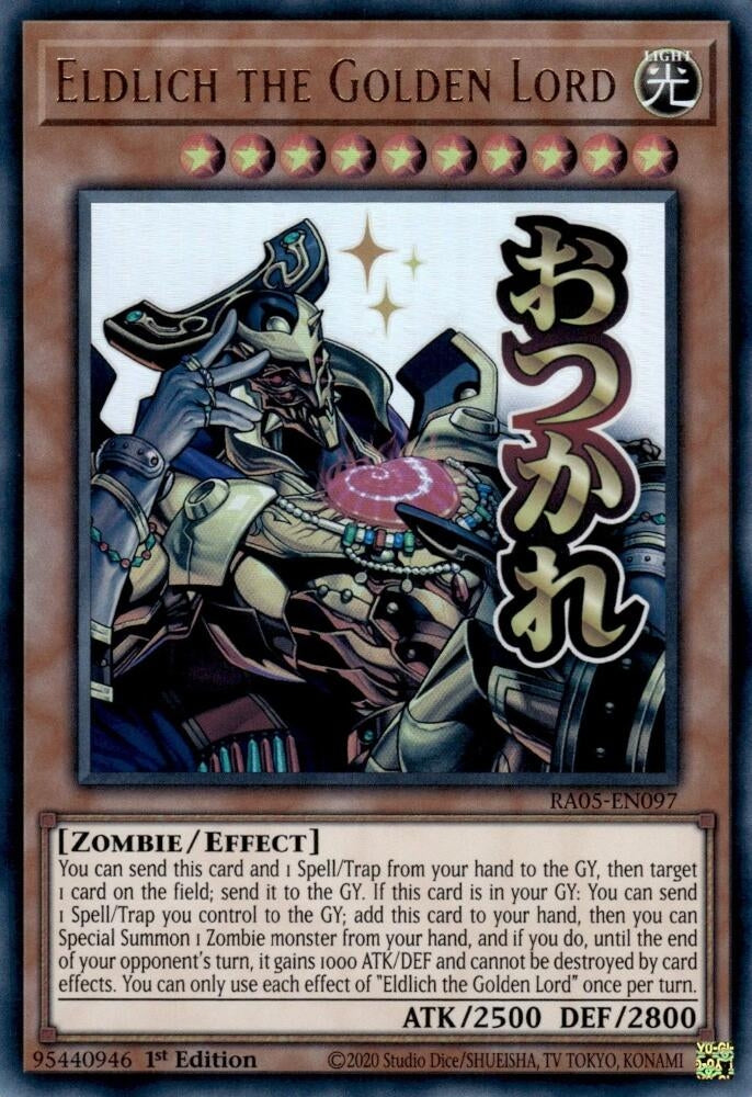 Image for Eldlich the Golden Lord (RA05-EN097) (Rarity Collection 5) - YuGiOh