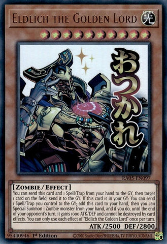 Image for Eldlich the Golden Lord (RA05-EN097) (Rarity Collection 5) - YuGiOh